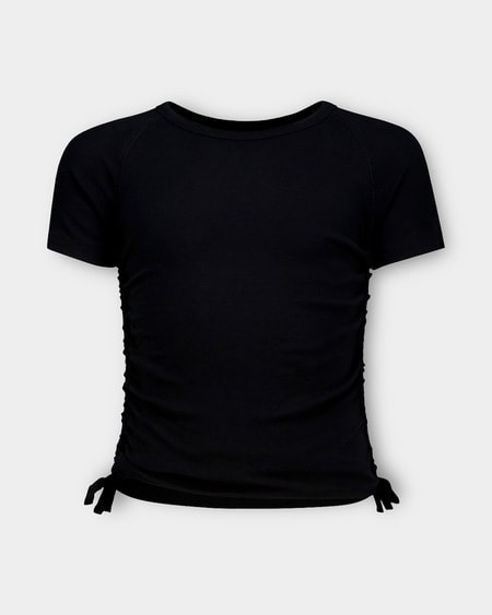 Girls Ruched T-Shirt Girls Ruched T-Shirt