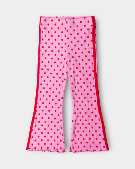 Toddler Girls Printed Rib Flare Pant Toddler Girls Printed Rib Flare Pant