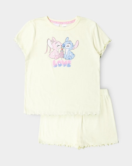 Girls 8-16 Stitch Pointelle Pyjama Girls 8-16 Stitch Pointelle Pyjama