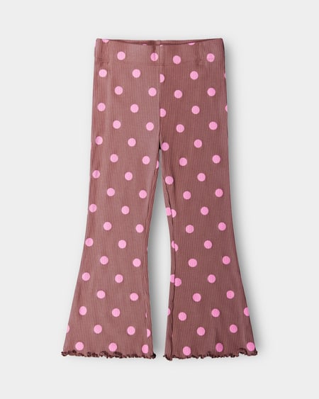 Toddler Girls Printed Rib Flare Pant Toddler Girls Printed Rib Flare Pant