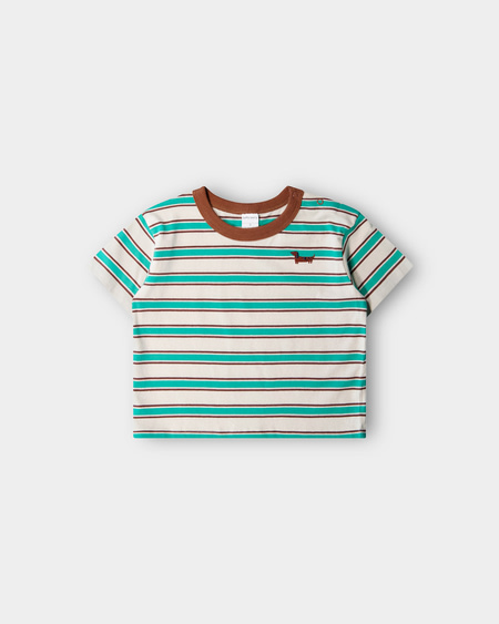 Baby Retro Stripe Oversized Tee Baby Retro Stripe Oversized Tee