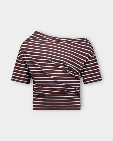 Gr Off Shoulder Tee Gr Off Shoulder Tee