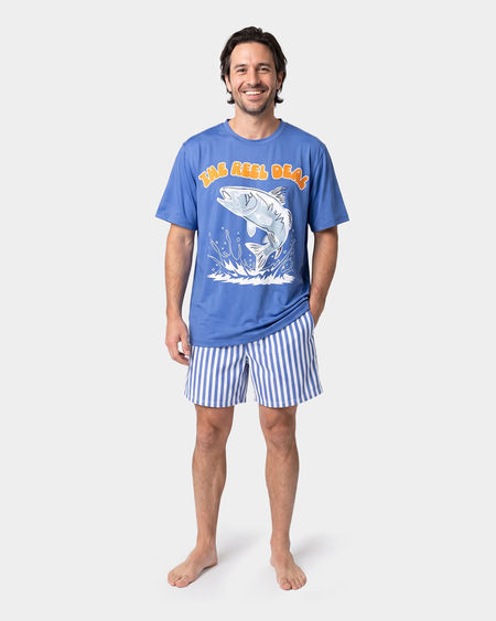 Mens Crew Premium Comfort Soft Pj Set Mens Crew Premium Comfort Soft Pj Set