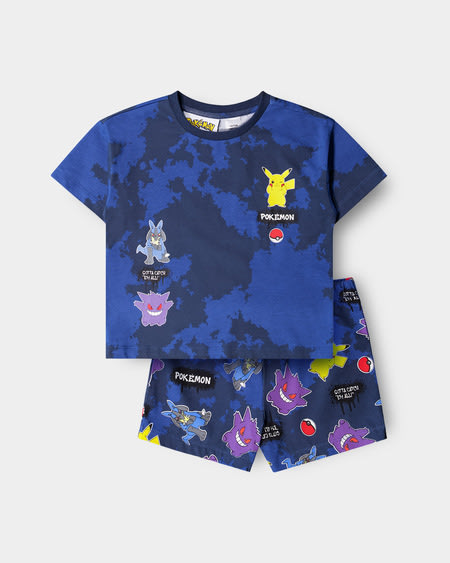 Boys 4-7 Pokemon Pyjama Set Boys 4-7 Pokemon Pyjama Set