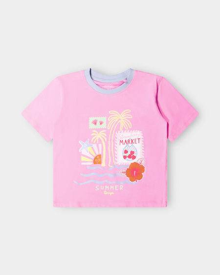Toddler Girls Print Tee Toddler Girls Print Tee