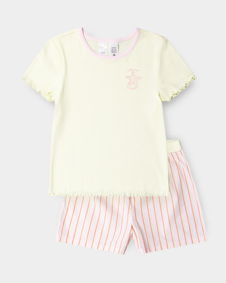 Girls 8-16 Pointelle Woven Pyjama Girls 8-16 Pointelle Woven Pyjama