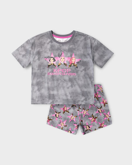 Girls 5-7 Kpop Demon Hunters Pyjama Girls 5-7 Kpop Demon Hunters Pyjama