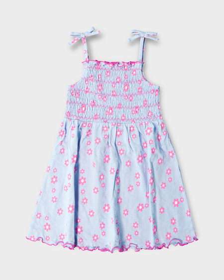 Toddler Girls Smocked Dress Toddler Girls Smocked Dress